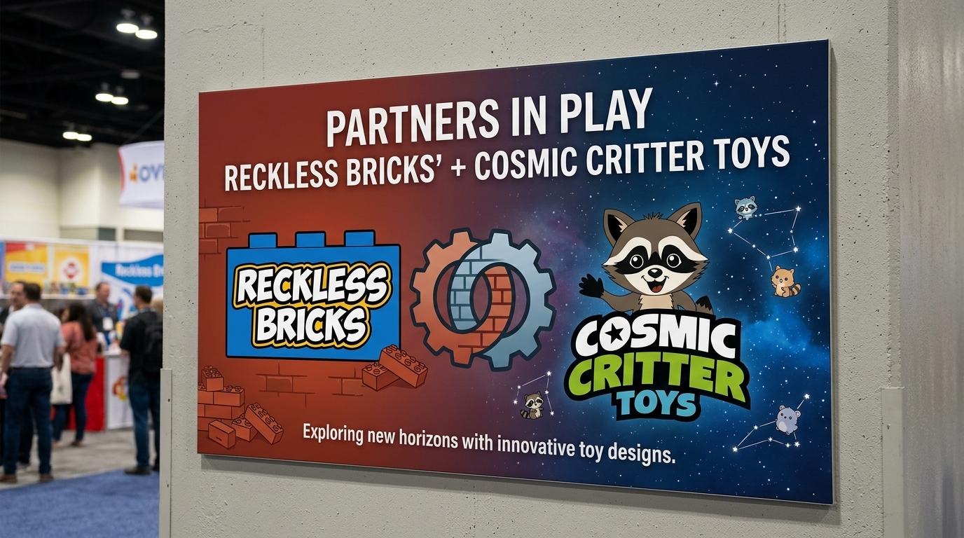 Two independent toy shops as partners, not clones